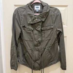 Old Navy Green/Gray Utility Jacket